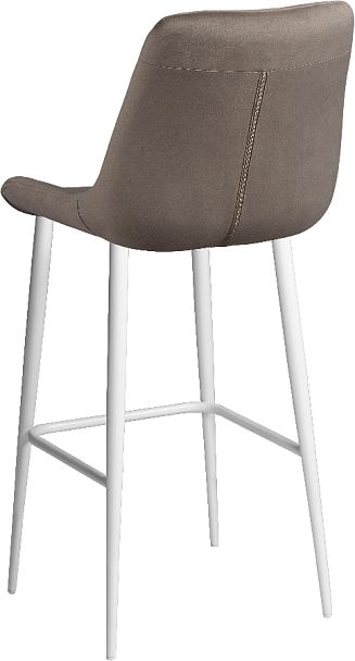 Комплект барных поворотных стульев Эйден, Confetti mocco/белый, 4 шт. - Вид 6