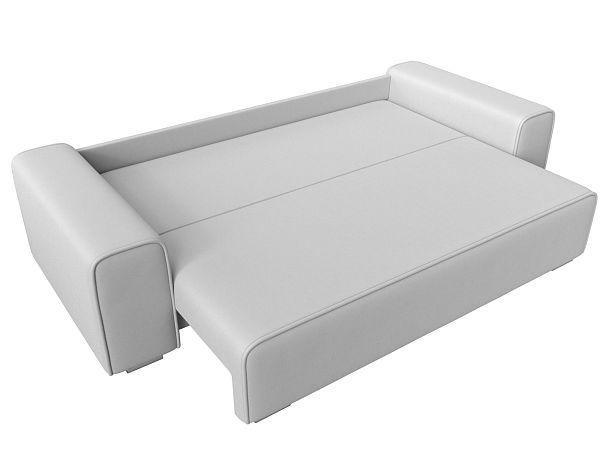 Прямой диван Лига-029 Экокожа белый - Вид 8