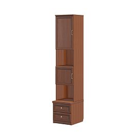 Шкаф "Версаль"  ПК-ВР-Ш22Я229Х45/35-В1-198 орех орвието - Фото предпросмотра
