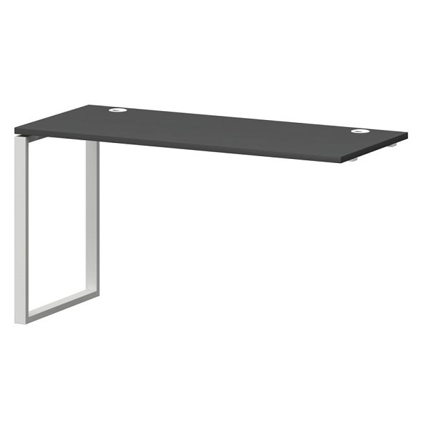 Модуль линейный на металлокаркасе СМС25-О-16К.60Э.Пр25 Графит/Белый 1600x600x750 Смарт - Вид 1