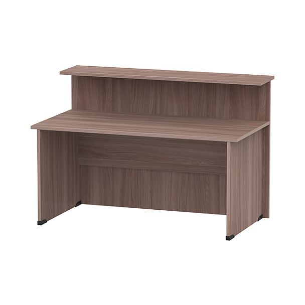 Стойка ресепшн прямая СР-160/80 ясень шимо темный - Вид 2