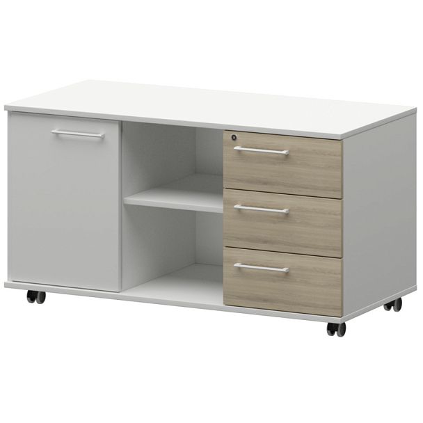 Креденция правая KZT-62R Кронберг/Белый 1200x568x648 Кортез - Вид 1