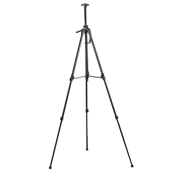 Мольберт-тренога металлический переносной, телескопический, 93х184х83 см, чехол, BRAUBERG ART, 192265 - Вид 1