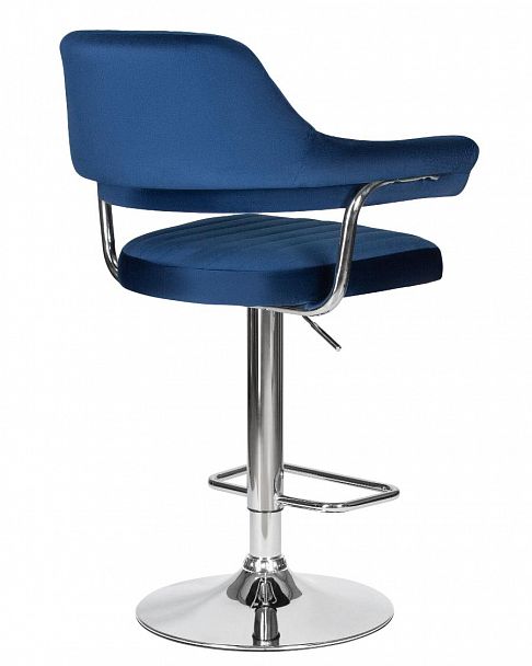Стул барный DOBRIN CHARLY (синий велюр (MJ9-117)) - Вид 4