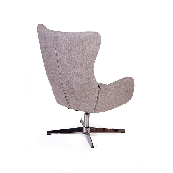 Кресло качалка с оттоманкой ANDREA, серый - Вид 8