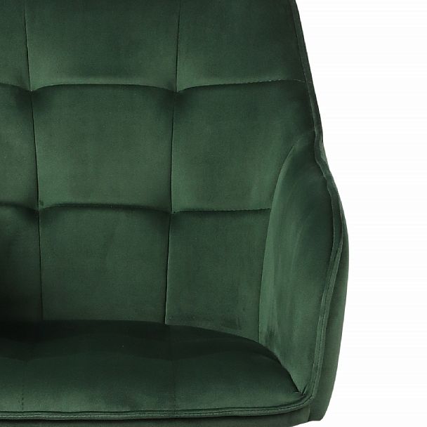 Кресло поворотное Мони, Confetti deep forest/белый - Вид 8