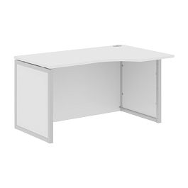 Стол эргономичный XQPCET 149H(R) Белый/Алюминий 1400х900х750 XTEN-QP - Фото предпросмотра