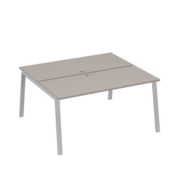 Станция 2х160 на опорах TRE A4 А4 Б3 175 БП мокко премиум / металлокаркас серый - Вид 1