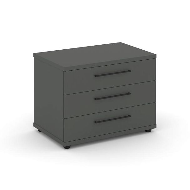 Rift Тумба опорная/приставная RF.TOP-022 Антрацит/Металл Черный 700*450*523 - Вид 1