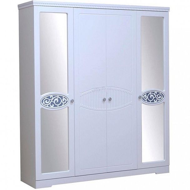 Шкаф "Ольга 12 МДФ" 4-х створ. - Вид 1
