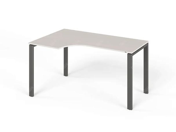 ЛАЙТ / LIGHT RLG016-12x9L Угловой стол 140x90x75 Дуб Молочный - Вид 1