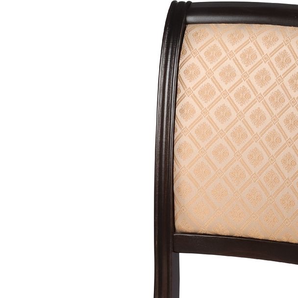 Стул деревянный с мягким сиденьем Арктос Венге/Бежевый жаккард - Вид 6