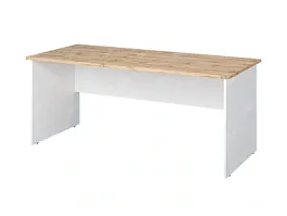 TANDEM RTD036-180-V Стол прямоугольный ун-й 1800х800х750 Вотан/Белый - Фото предпросмотра
