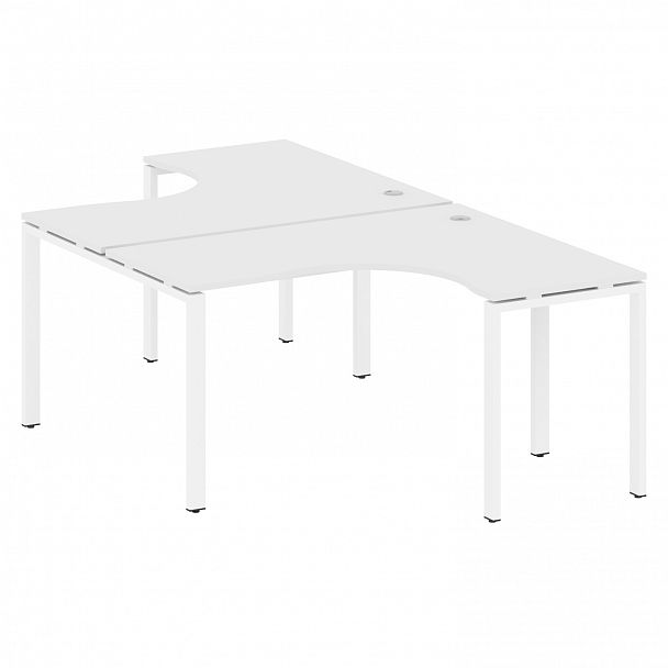 Рабочая станция "Metal System" БП.РАС-СА-2.3 белый - Вид 1