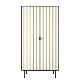 Шкаф двухдверный Emerson арт EM091/milky/L - Фото предпросмотра