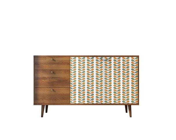 Комод Berber с двумя дверками и ящиками 23 принт арт BB05/Print_23 - Вид 1
