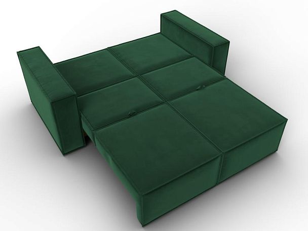 Диван прямой Куба мини Велюр зеленый - Вид 10