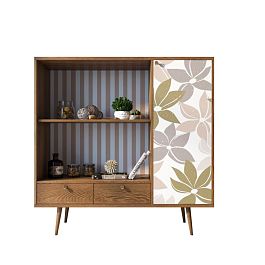 Стеллаж с нишей Berber принт 27 арт BB28/Print_27 - Фото предпросмотра