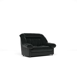 Диван-2 Эдельвейс Ed/2 экокожа черная CN1114 - Фото предпросмотра