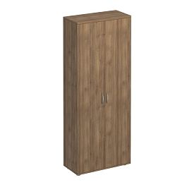 Шкаф для документов закрытый Комфорт К.372 дуб шамони темный - Фото предпросмотра