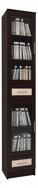 Шкаф книжный Мебелайн-42 - Вид 1