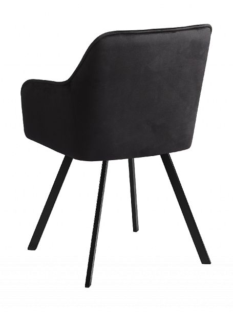 Кресло поворотное Барли, черный H-75/черный - Вид 6