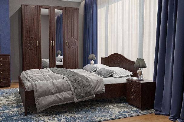 Шкаф платяной Монблан МБ-25К - Вид 8