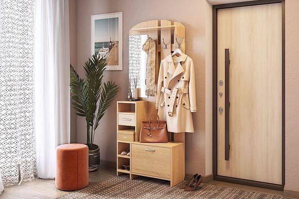 Прихожая Мила PR-0018.1544 дуб сонома - Вид 4