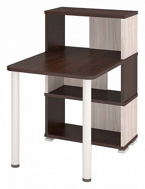 Стол компьютерный Домино СБ-10М3 Венге/Карамель - Вид 1