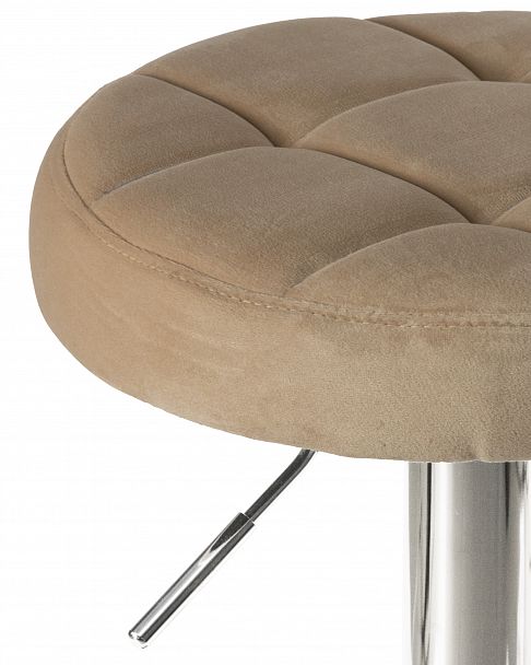 Табурет барный DOBRIN BRUNO (бежевый велюр (MJ9-10)) - Вид 3