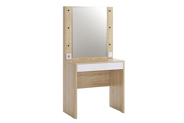 Спальный гарнитур Зара К4 К4Зара.1623 дуб сонома/белый - Вид 5