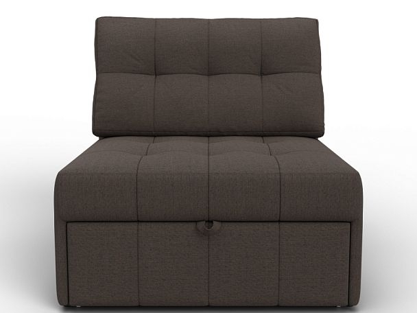 Кресло-кровать Лига-107 (80) Рогожка коричневый - Вид 2