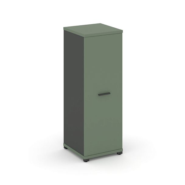 Concept Шкаф 1 узкая секция, 3 ниши CN.STU-316 A Кобо/Антрацит/Металл Антрацит 420*420*1186 - Вид 1