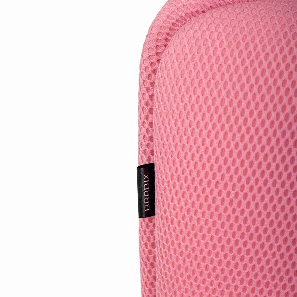 Кресло детское BRABIX "Joy MG-204W", без подлокотников, пластик белый, ткань TW, розовое, 533011 - Вид 8