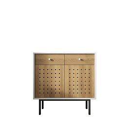 Комод с двумя ящиками и дверками KOTO арт KT12 - Фото предпросмотра