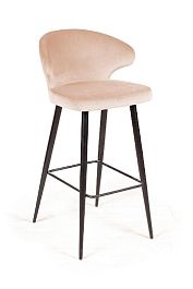 Стул барный Richard, бархат бежевый 5 - Фото предпросмотра