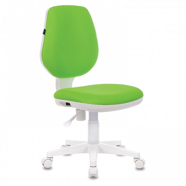 Кресло BRABIX "Fancy MG-201W", без подлокотников, пластик белый, салатовое, 532414, MG-201W_532414 - Вид 2