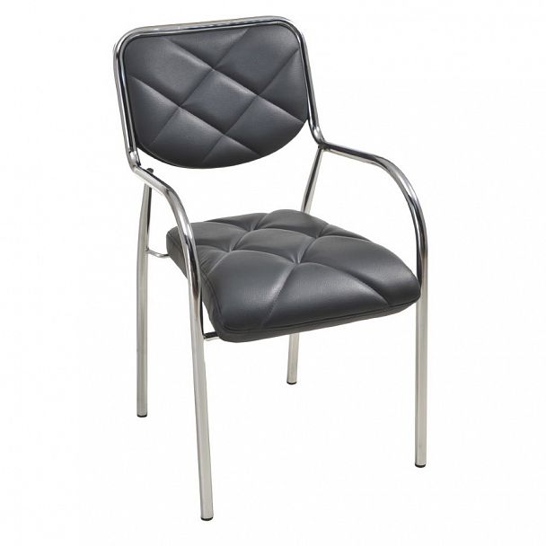 Стул "Боско" CH, ECO №12Н (кремовый)/ №16Н (черный) - Вид 1