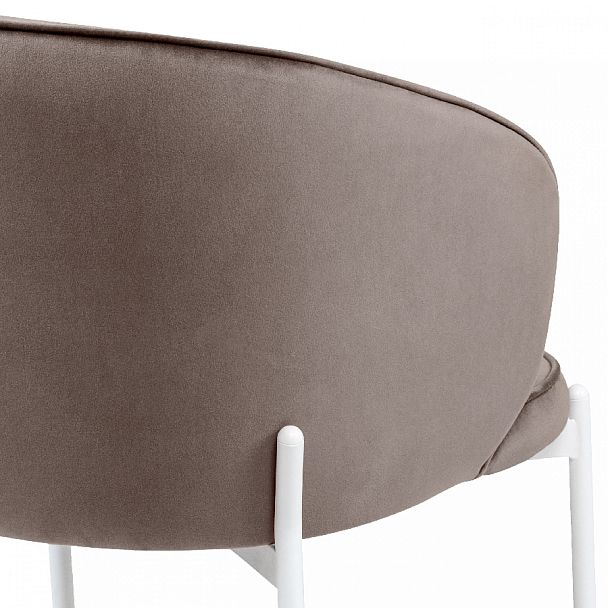 Комплект кухонных стульев Миэль мокко велюр/белый, 3 шт. - Вид 9