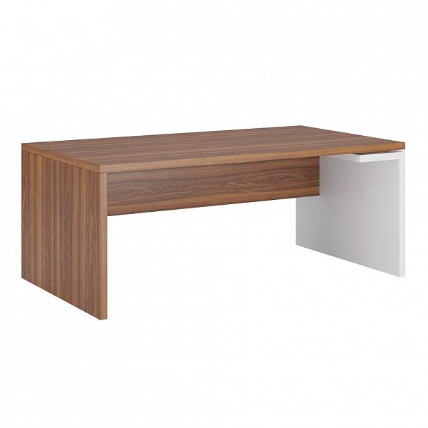 Стол рабочий правый Zion 180x100x74 орех - Вид 1