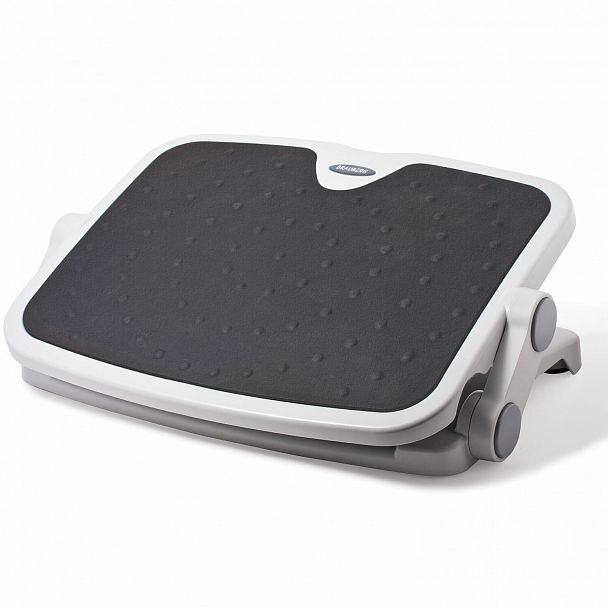 Подставка для ног BRAUBERG, офисная, 45х35 см, 2 положения, серая, 530363 - Вид 3