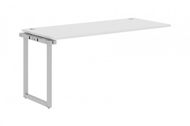 Стол "XTen-Q" XQIST 1670 белый/алюминий - Вид 1