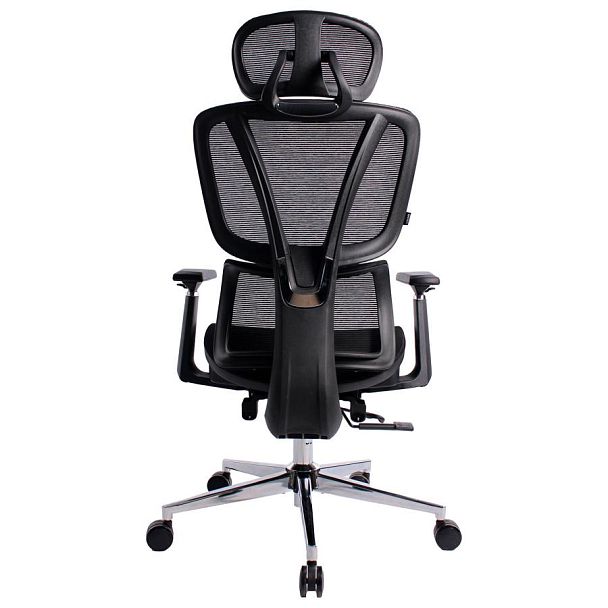 Кресло BRABIX PREMIUM "Evolution ER-700", подножка, слайдер, синхромеханизм, сетка, черное, 532947 - Вид 6