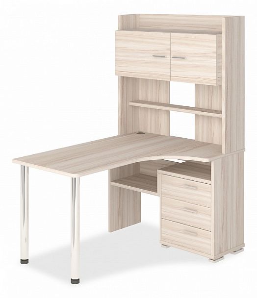 Стол компьютерный Домино СР-133 Карамель правый - Вид 1