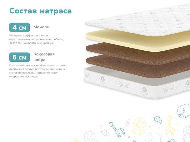 Матрас Димакс Умник 80х200 - Вид 2