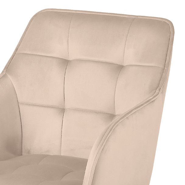 Комплект кресел поворотных Мони, Confetti cream/черный, 3 шт. - Вид 7