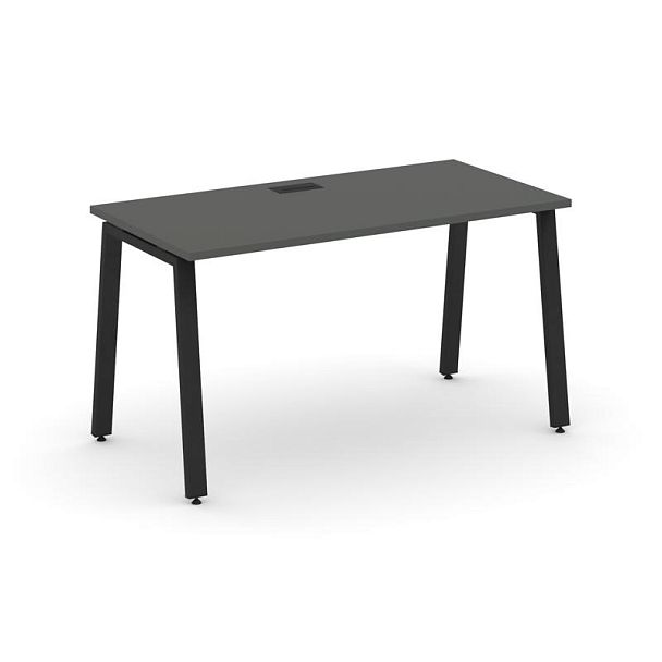 Стайл Проджект Стол письменный SN-6A.SP-004 Антрацит/Металл Черный 1580*600*750 - Вид 1