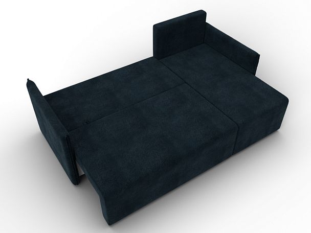Диван угловой Лига-124 угол универсальный Велюр графит - Вид 8