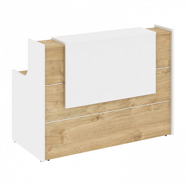 Ресепшн "Onix" O.R-K-2 тиквуд светлый/белый - Вид 2