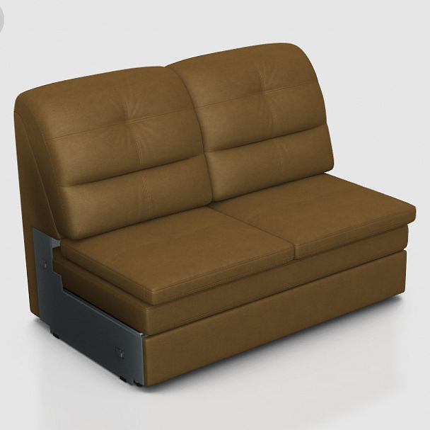 Диван "Диаманте" 2М без подлокотников, механизм "Гессен" - Вид 1